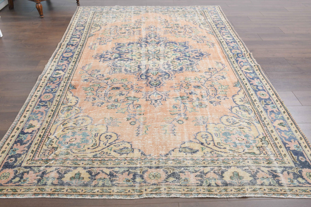 Vintage Oriental Area Anatolian Rug