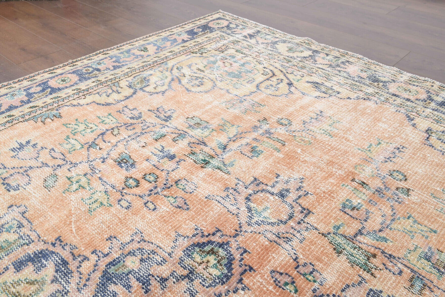 Vintage Oriental Area Anatolian Rug