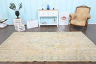 1960s Vintage Oushak Area Rug