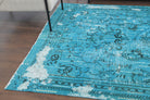 Vintage Blue Area Rug