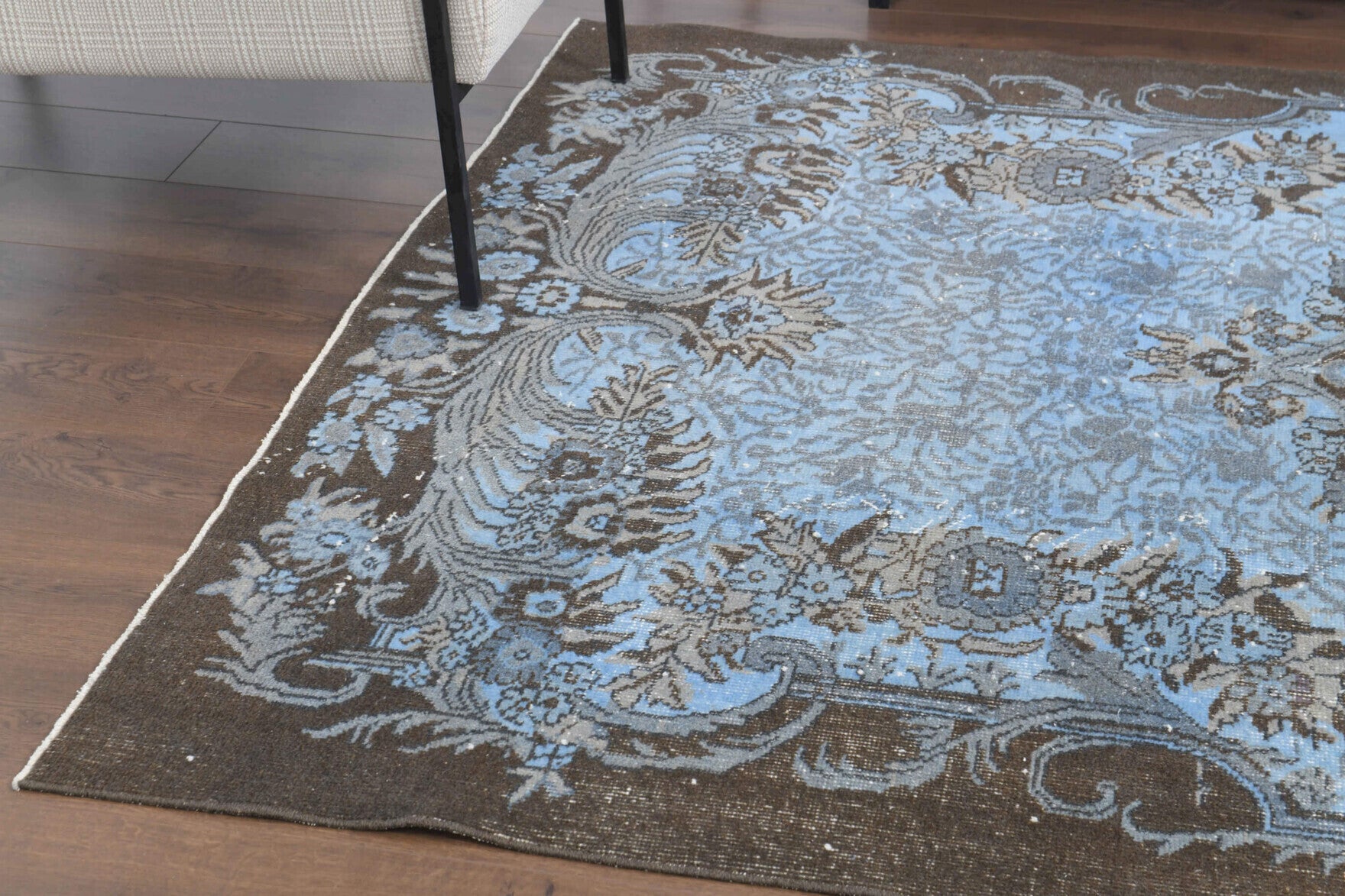 180x280 cm vintage Anatolian area rug – Nausomira, low pile, wool