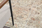 Champagne Pink - Vintage Floral Oushak Area Rug