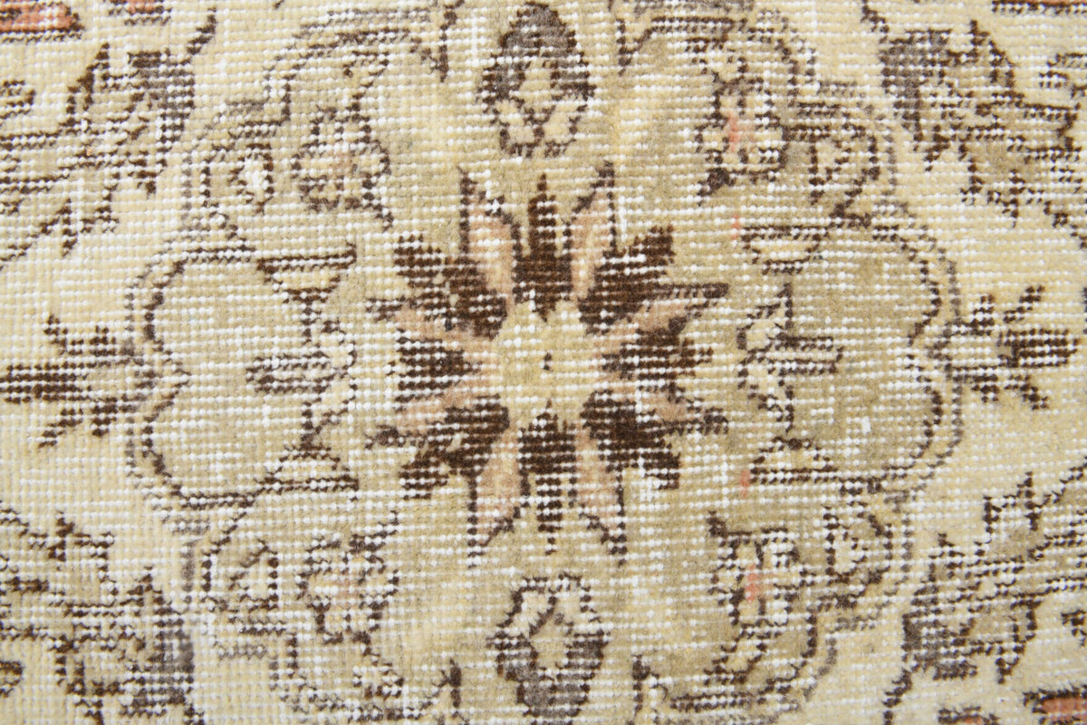 Champagne Pink - Vintage Floral Oushak Area Rug