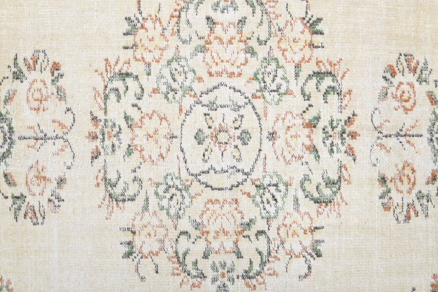 Linen Colored - Vintage Area Oushak Rug