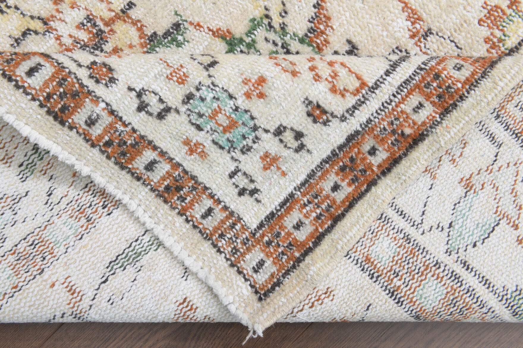 Linen Colored - Vintage Area Oushak Rug