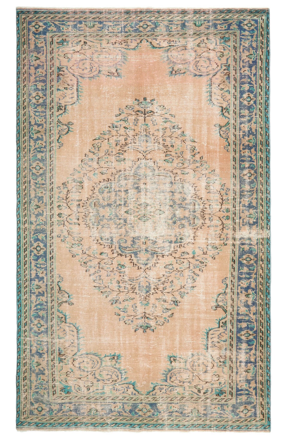 Vintage Turkish Anatolian Area Rug