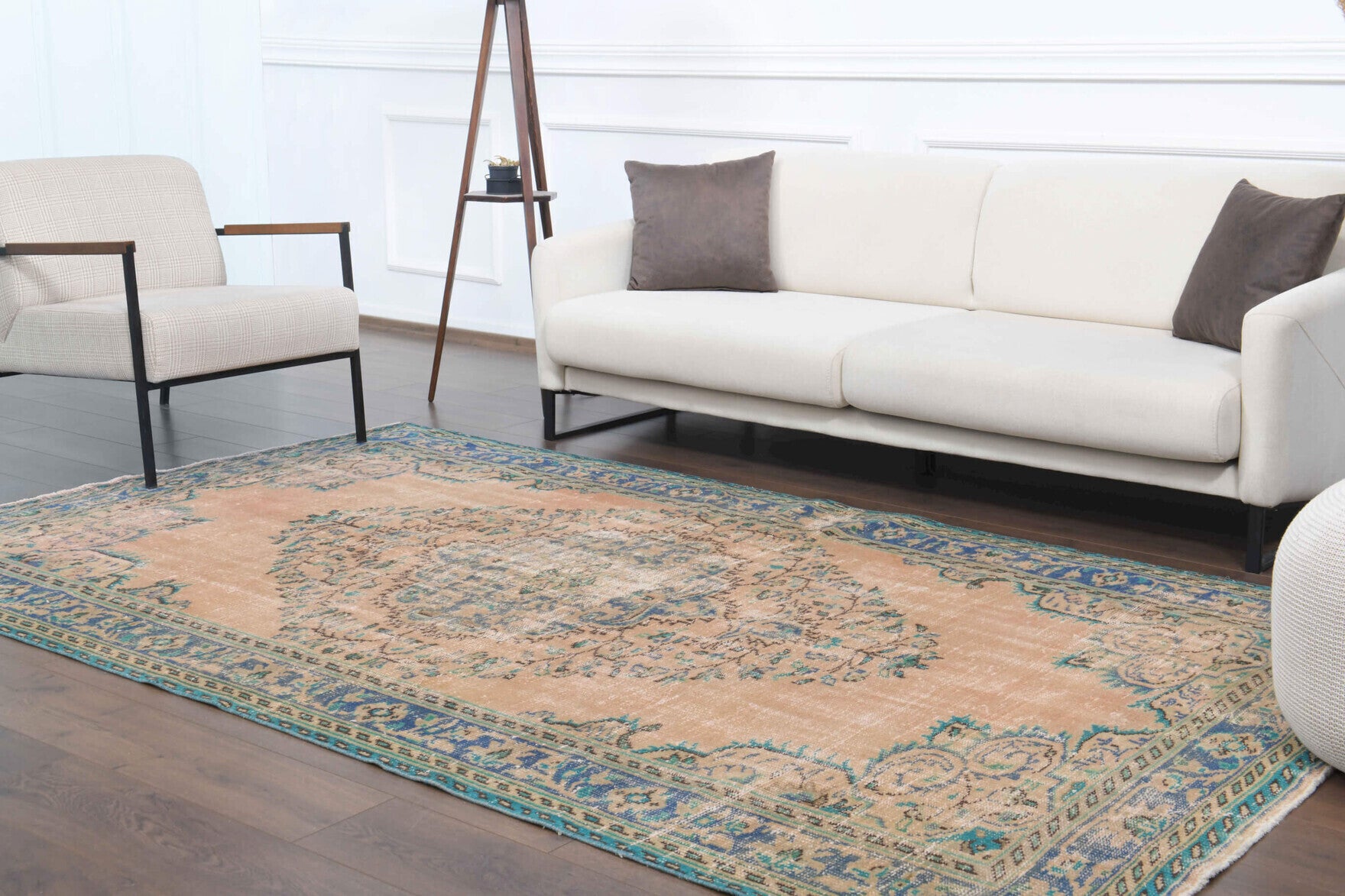 Vintage Turkish Anatolian Area Rug