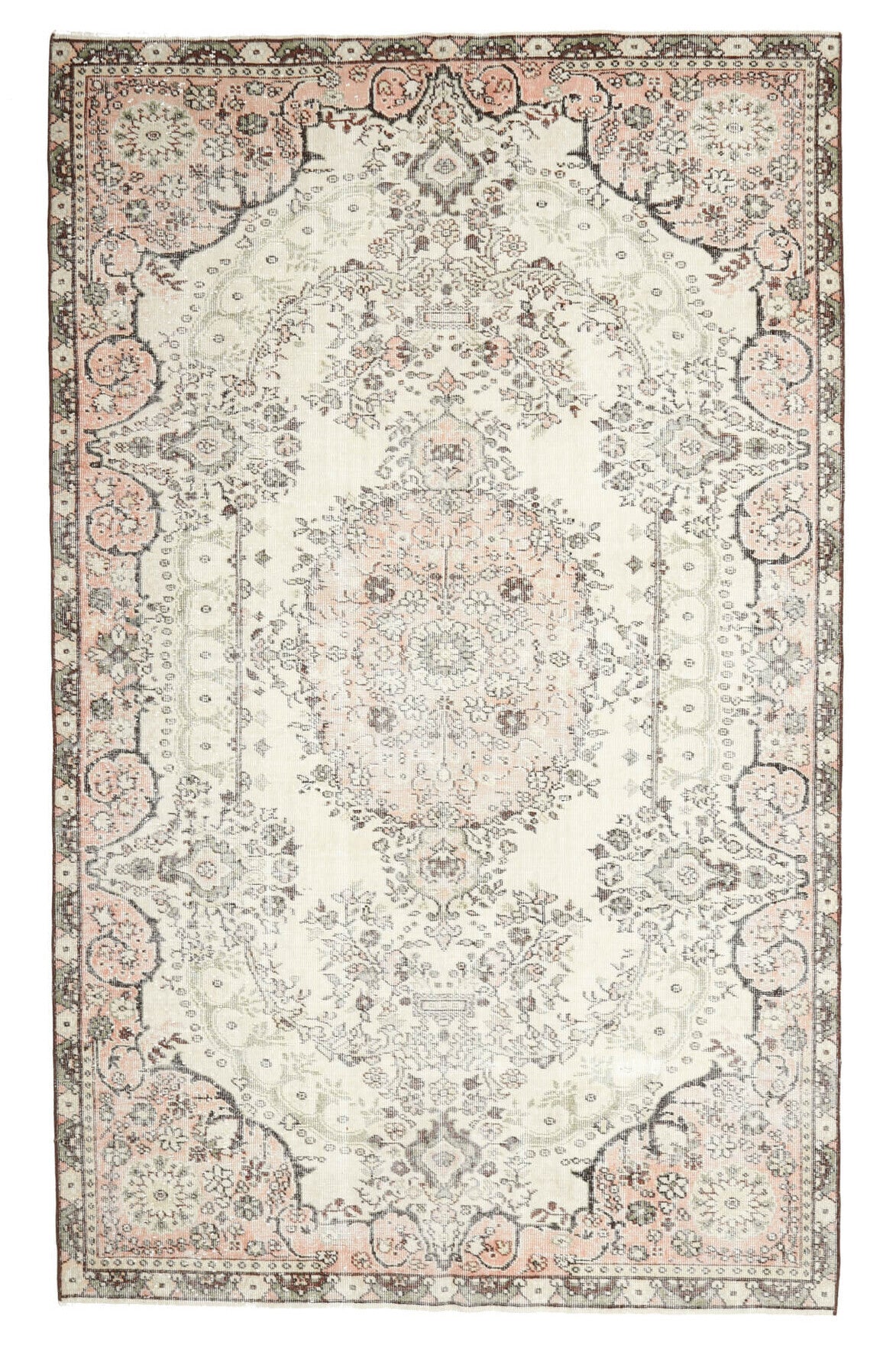 Vintage Oushak Area Rug