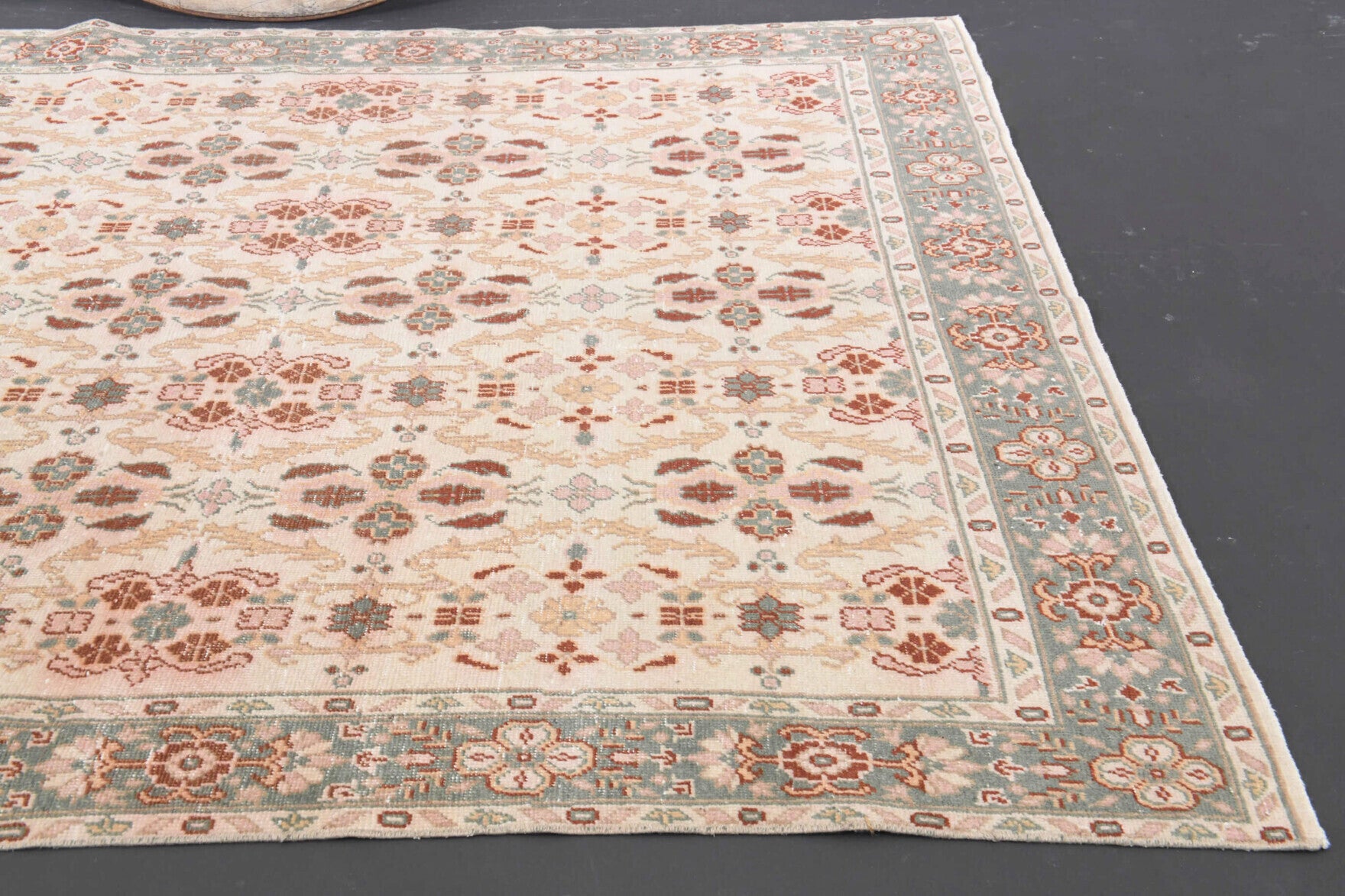 175x252 cm vintage Anatolian area rug – Ruhsar, low pile, wool