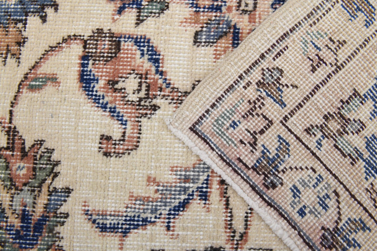 Turkish Vintage Area Hereke Rug