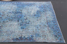 180x304 cm distressed vintage Anatolian area rug – Sedanurumut 1970's, low pile, wool
