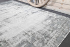 Authentic Anatolian distressed vintage area rug (1970s) with abstract design – one-of-a-kind at Fame Rugs