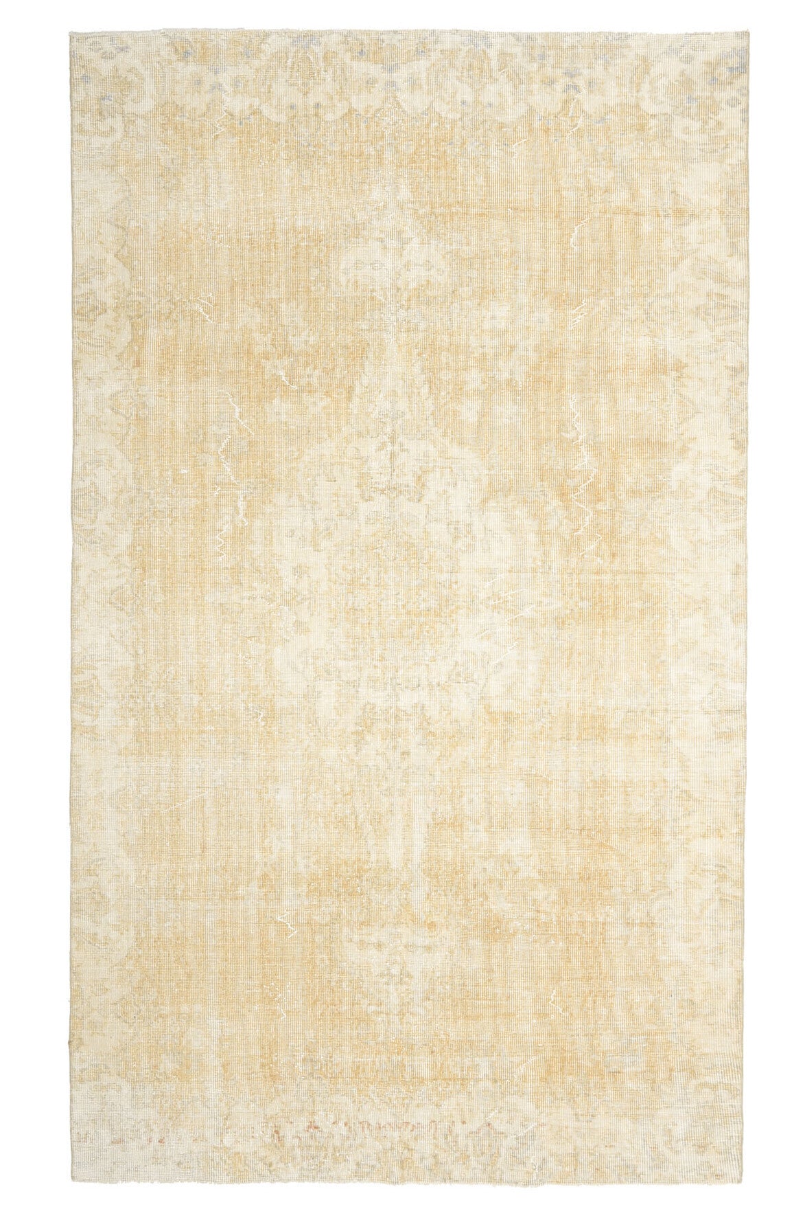 Neutral Vintage Oriental Anatolian Rug