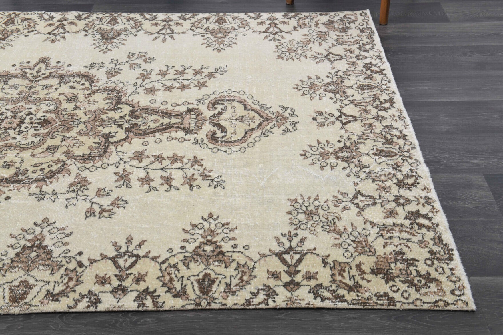 160x247 cm vintage Anatolian area rug – Cerenhayat, low pile, wool