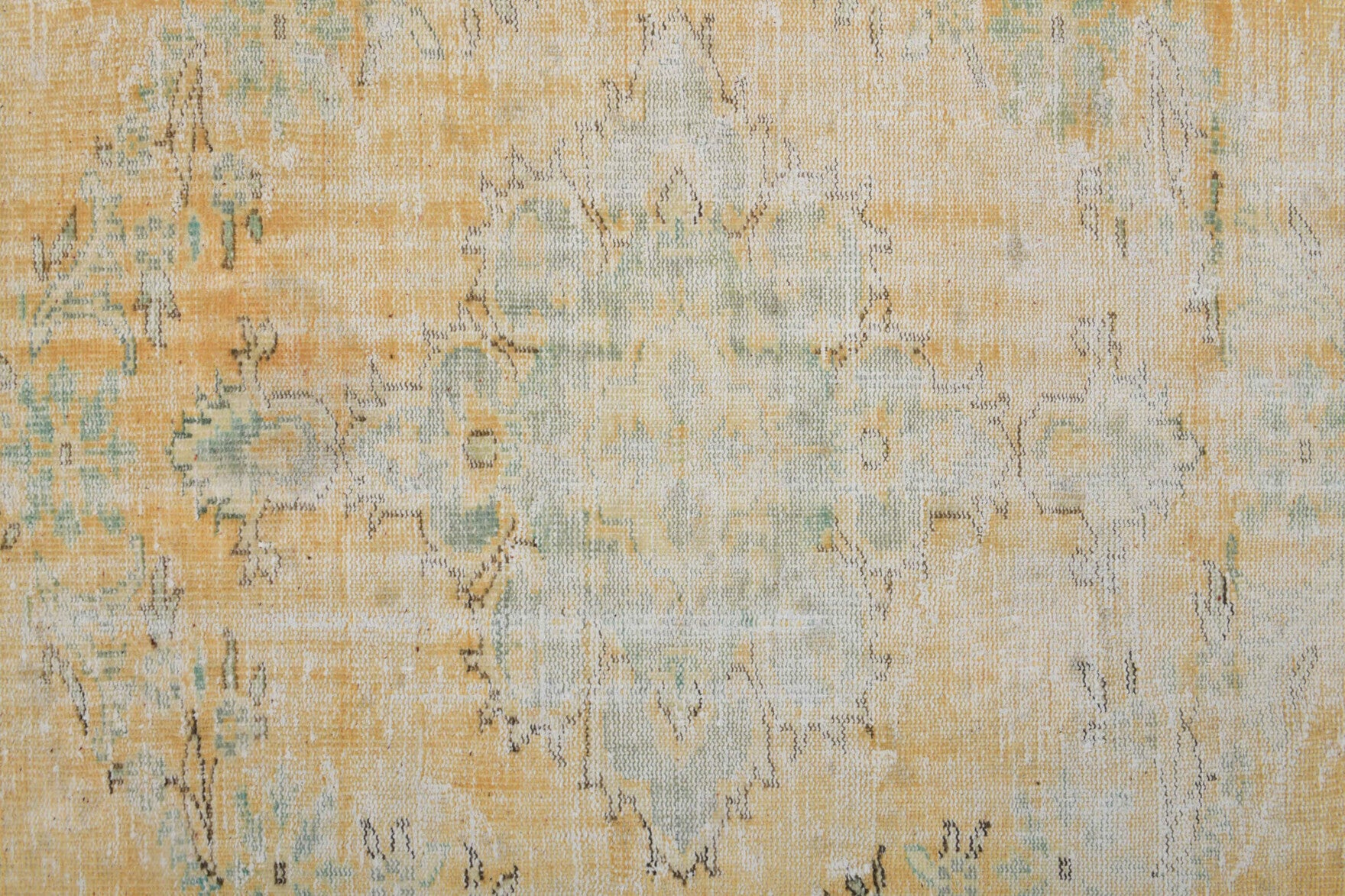 Handmade wool rug from Anatolia, Turkey – Antique Turkish Area Anatolian Rug 6'2" x 8'10"