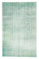 Turquoise Vintage Anatolian Area Rug