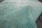 Hand-crafted Anatolian vintage rug Hedaura in wool, 1970s