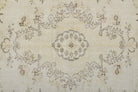 Neutral Beige Vintage Area Anatolian Rug