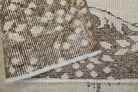 Neutral Beige Vintage Area Anatolian Rug