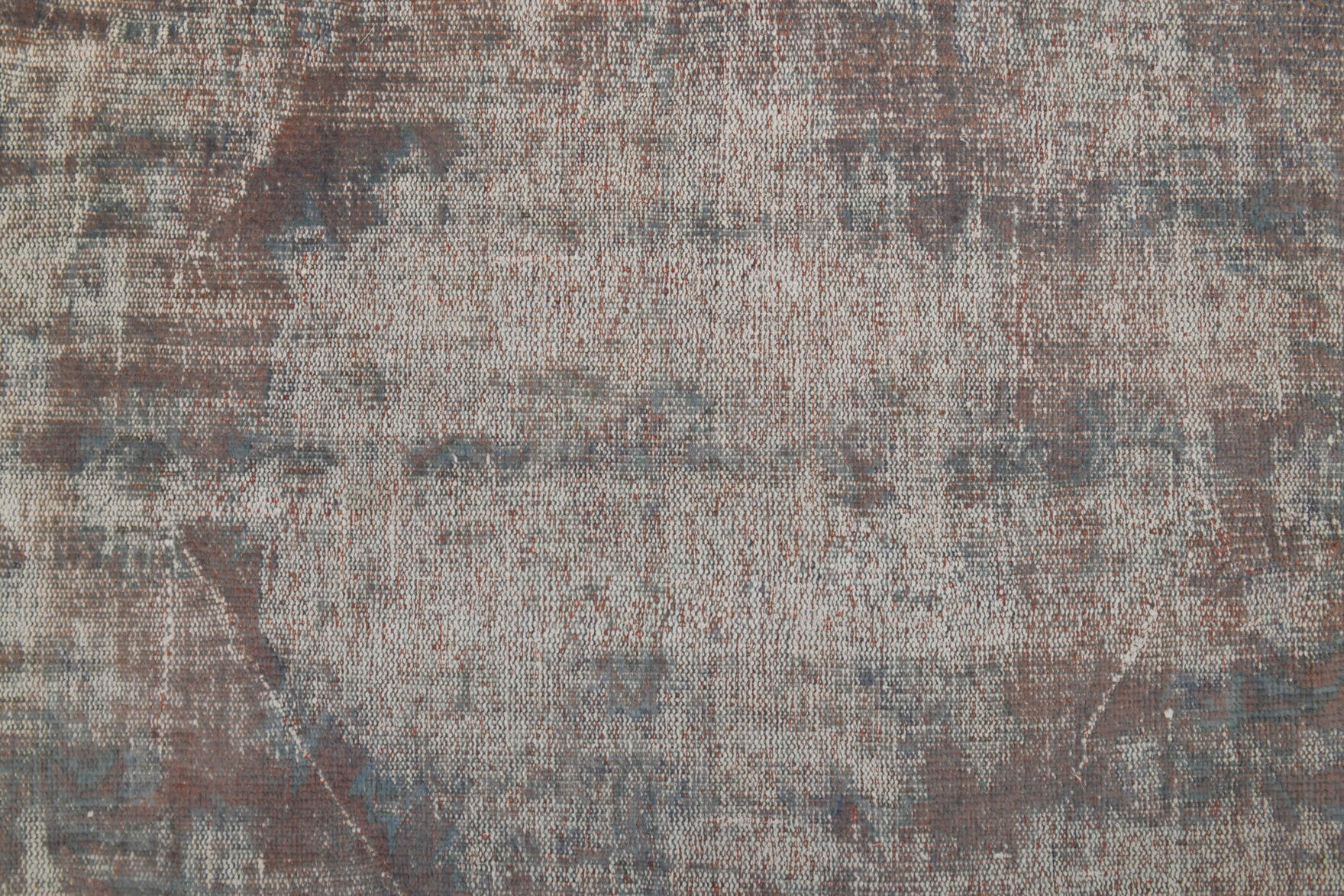 Distressed Oushak Vintage Area Rug