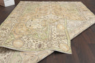 Hand-crafted Anatolian vintage rug Nephenesia 6x9 feets in wool, 1970s