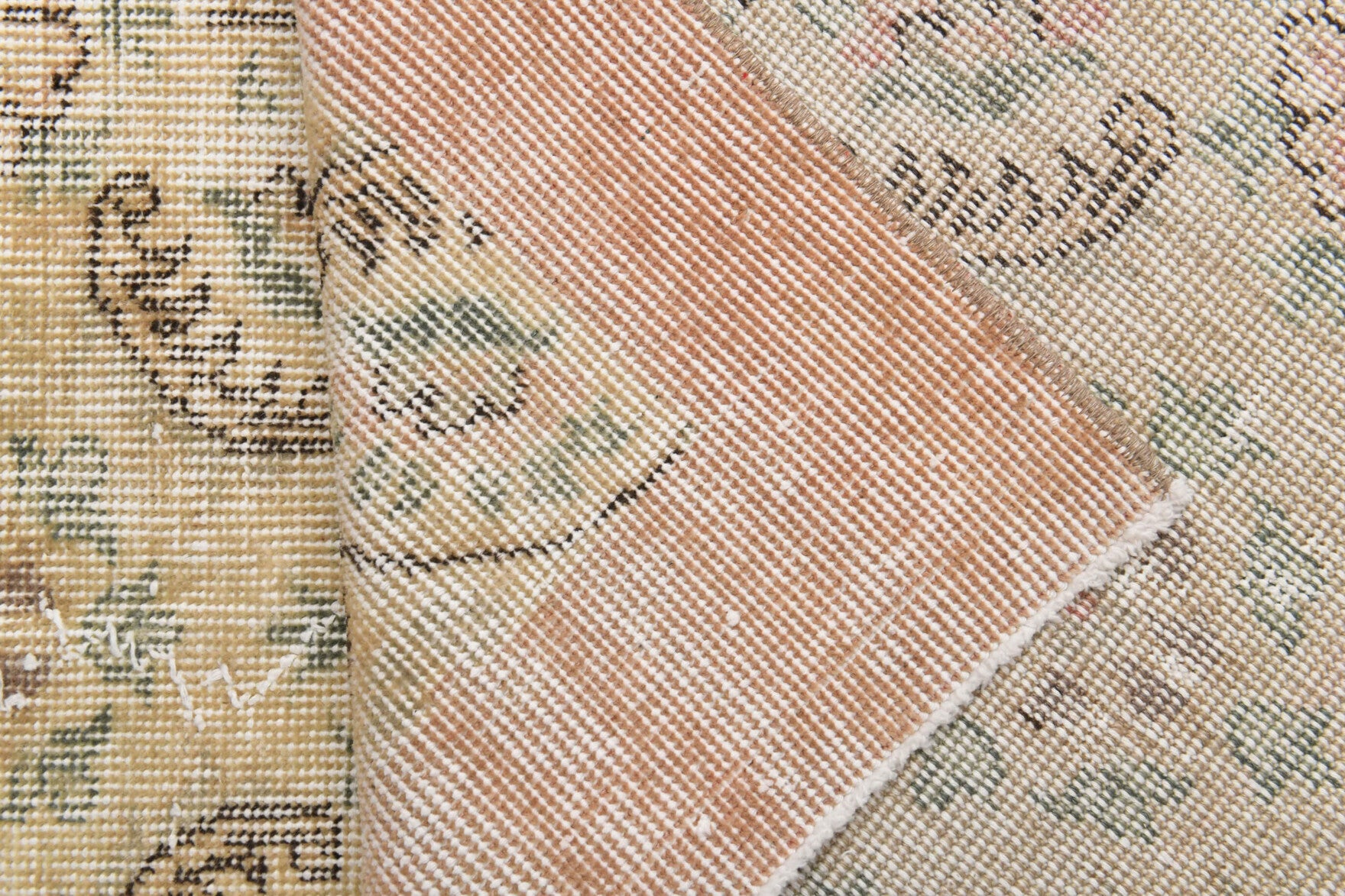 Bordered Antique Hereke Area Rug