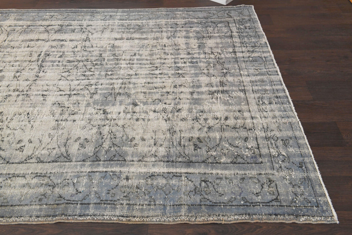 Vintage Anatolian Distressed Area Rug