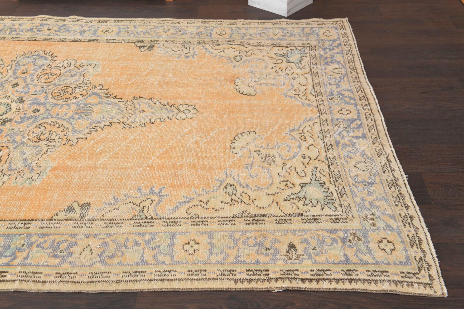 185x303 cm vintage Anatolian area rug – Bulutan, low pile, wool
