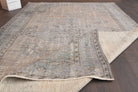 Vintage Neutral Area Oushak Rug
