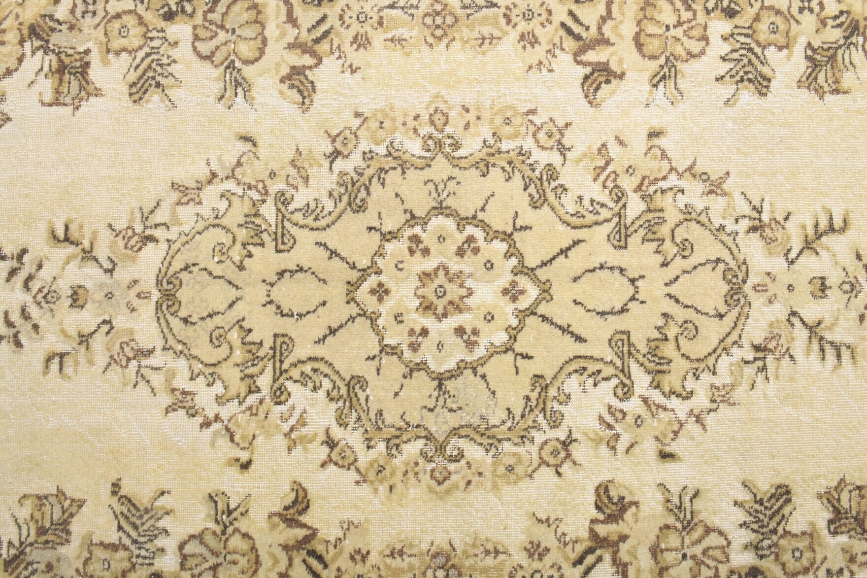 177x302 cm vintage Anatolian area rug – Denizar, low pile, wool