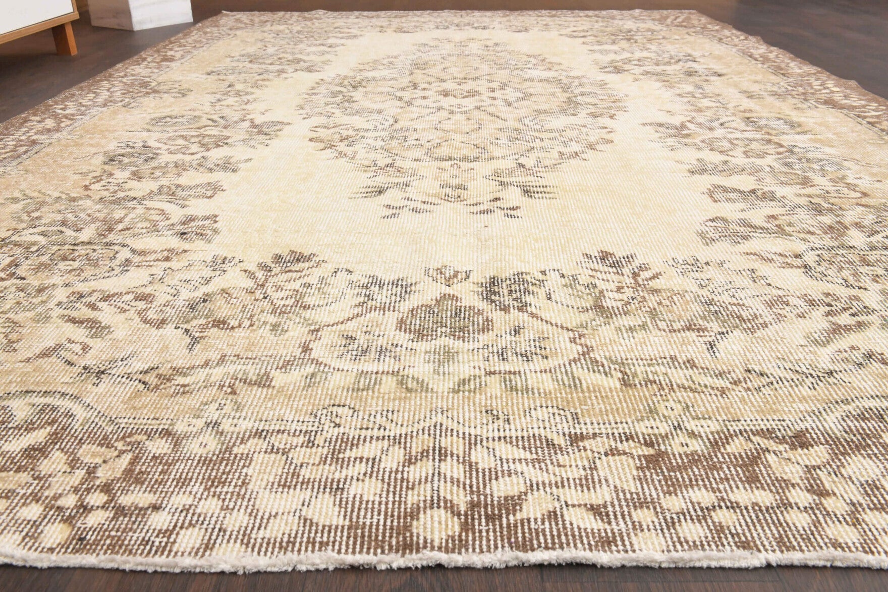 One-of-a-kind 1970s Anatolian vintage area rug in wool, 6'4" x 9'4"