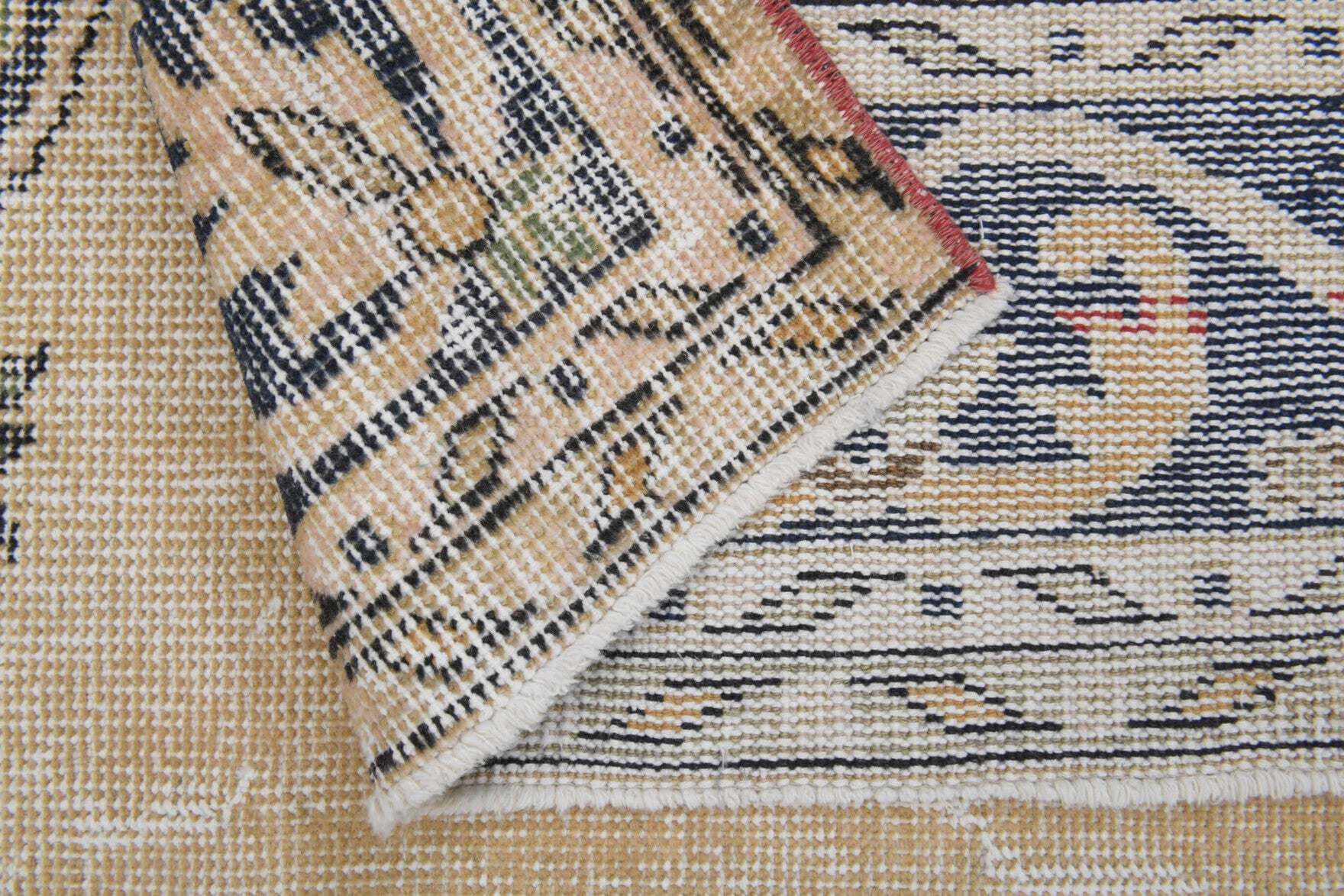 Mid 20th Century Antique Oushak Wool Rug