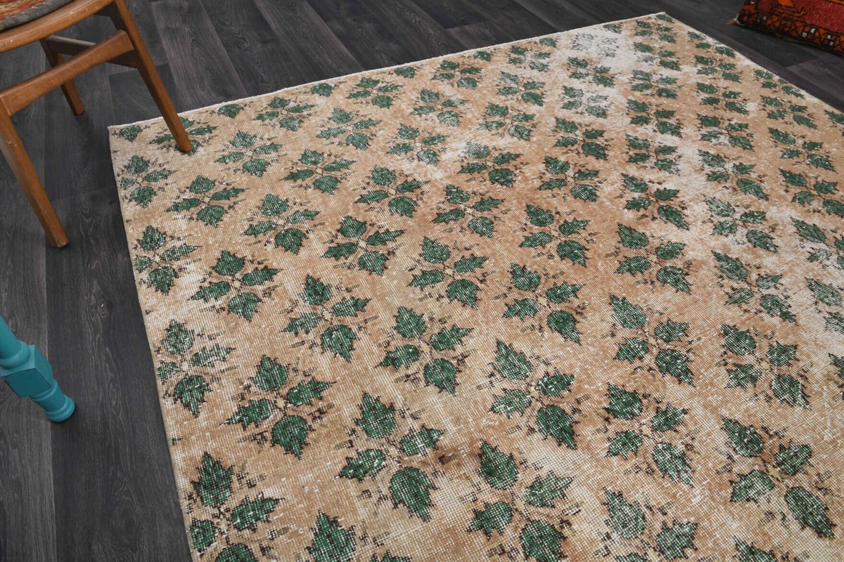 Autumn Leaves - Vintage Turkish Hereke Area Rug