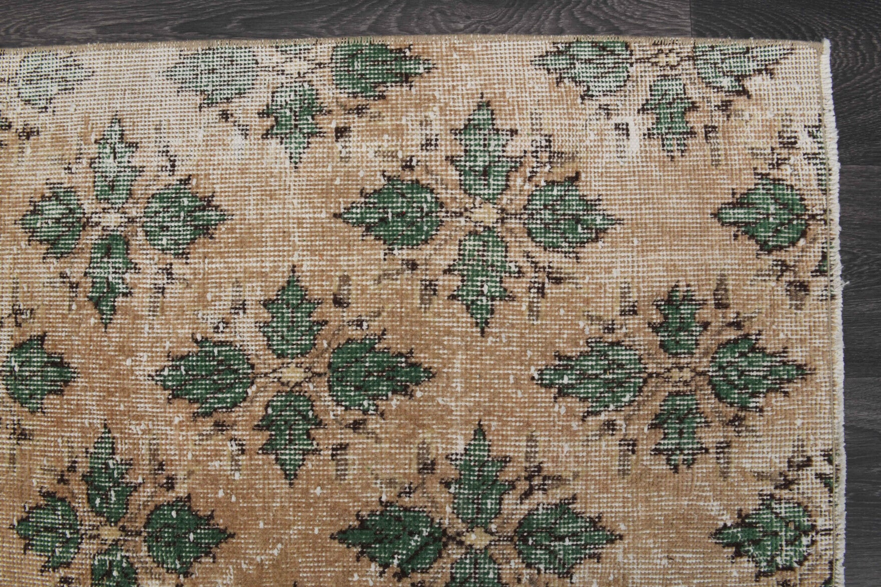 Autumn Leaves - Vintage Turkish Hereke Area Rug