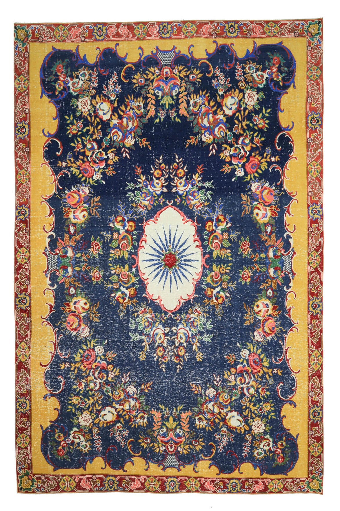 Vintage Oversized Anatolian Area Rug
