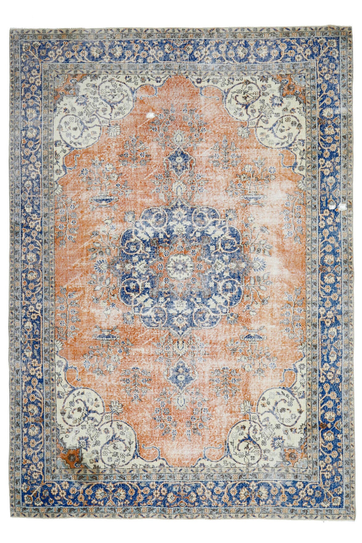 Persian Medallion Vintage Oversized Area Rug