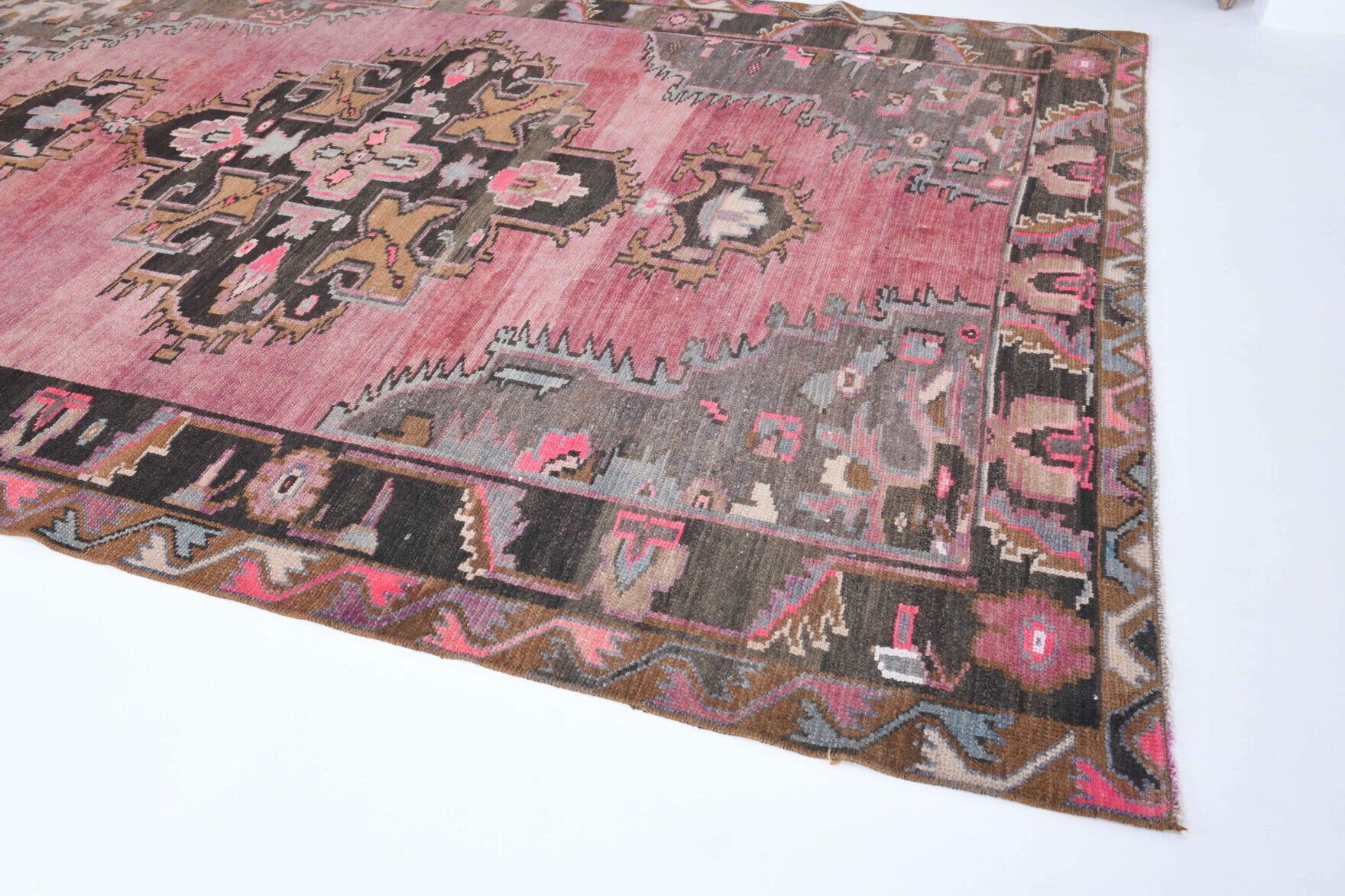 Persian Vintage Oversized Wide Runner Rug