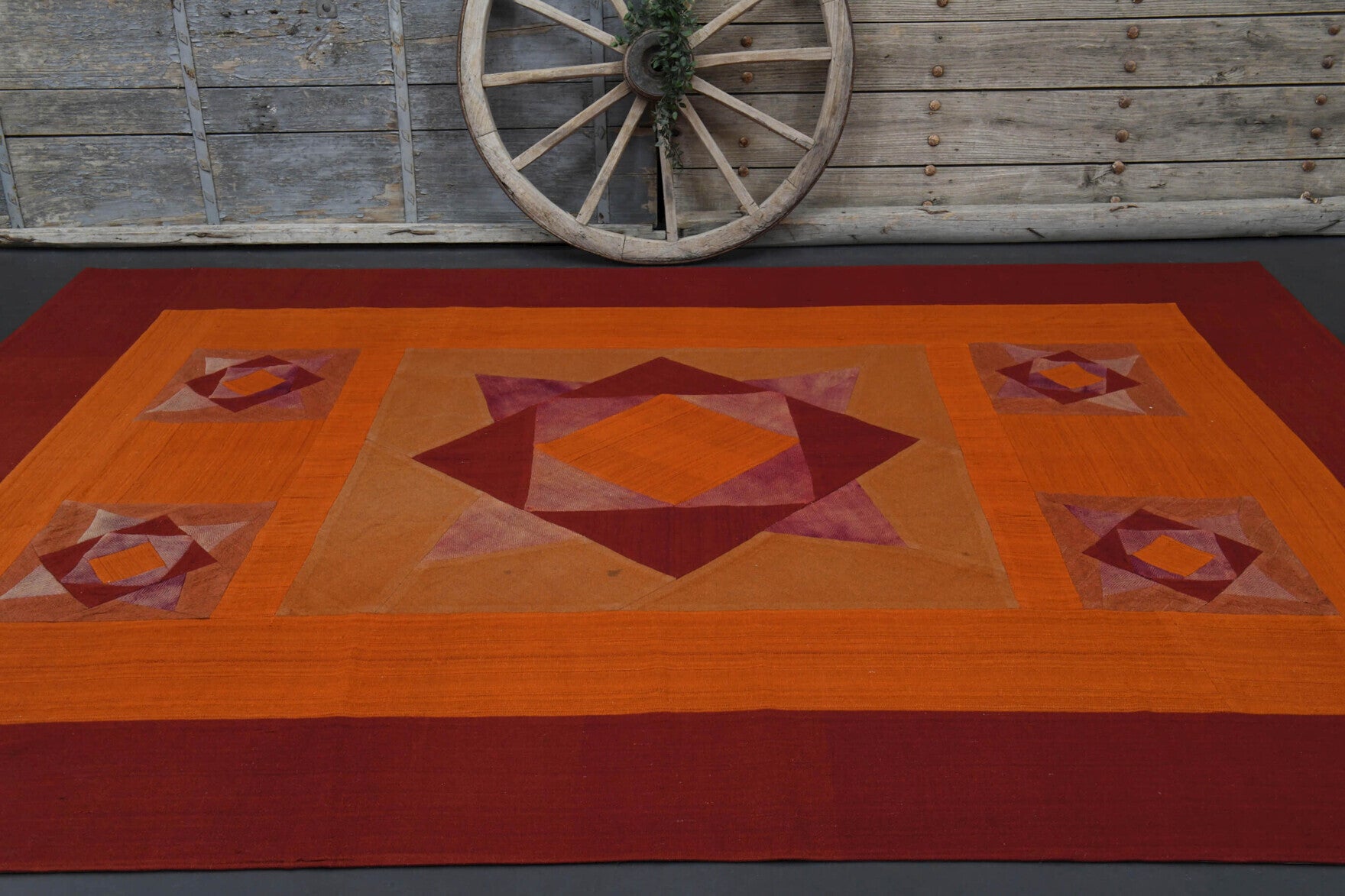 Vintage Oushak Area Rug