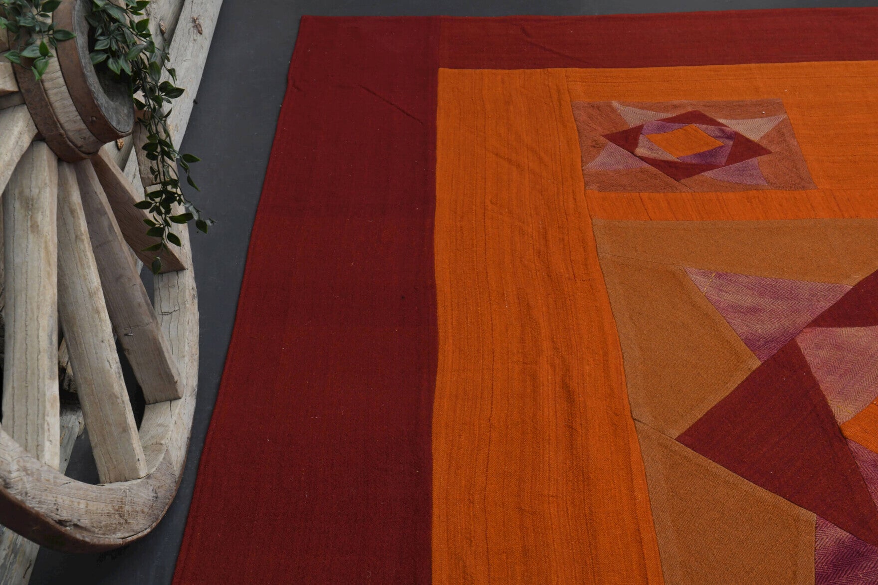 Vintage Oushak Area Rug