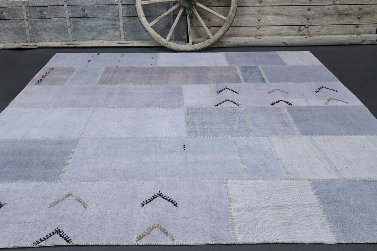 Vintage Square Area Patchwork Rug