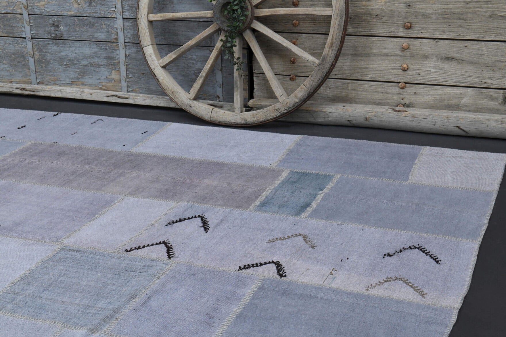 Vintage Square Area Patchwork Rug
