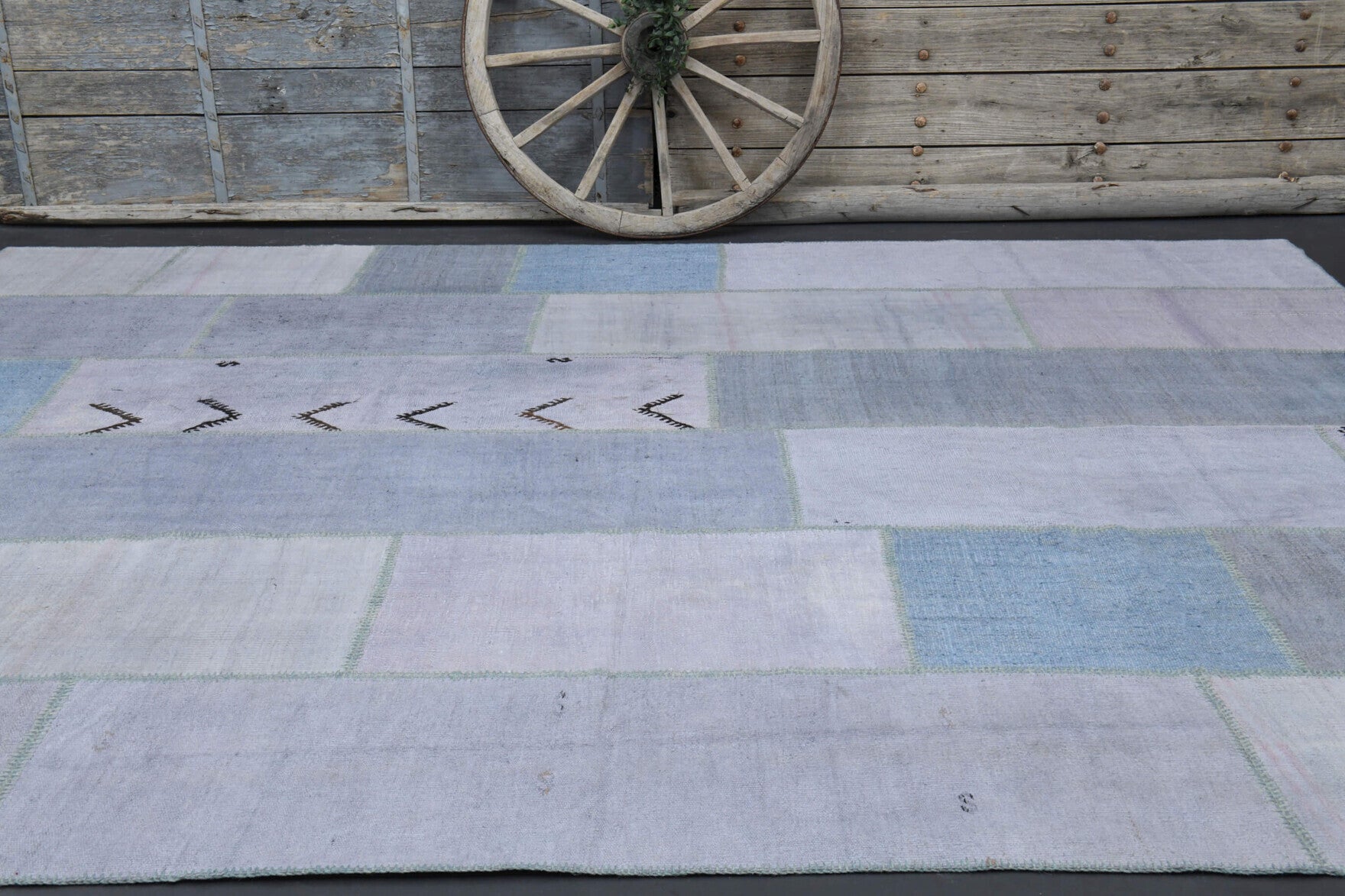 Vintage Oversized PatchworkRug
