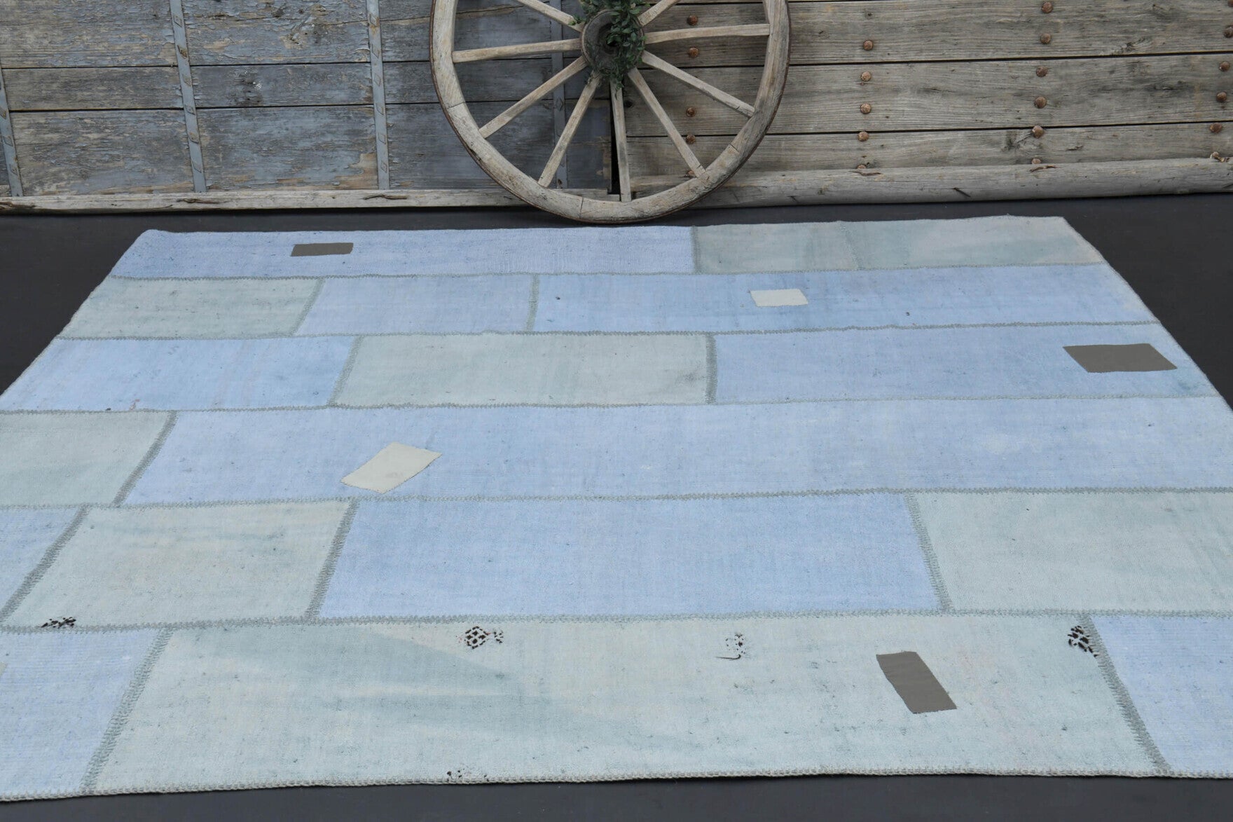 Patchwork Square Oversized Area Rug