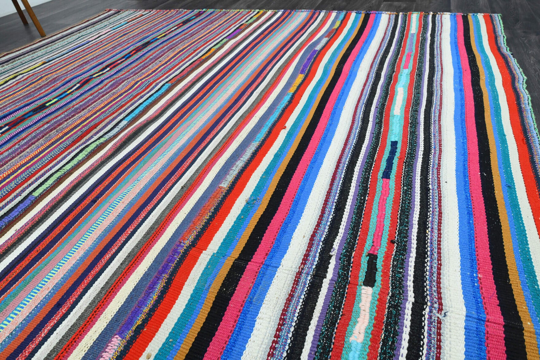 264x368 cm vintage Anatolian kilim rug – Zuhrenur, flatweave, wool