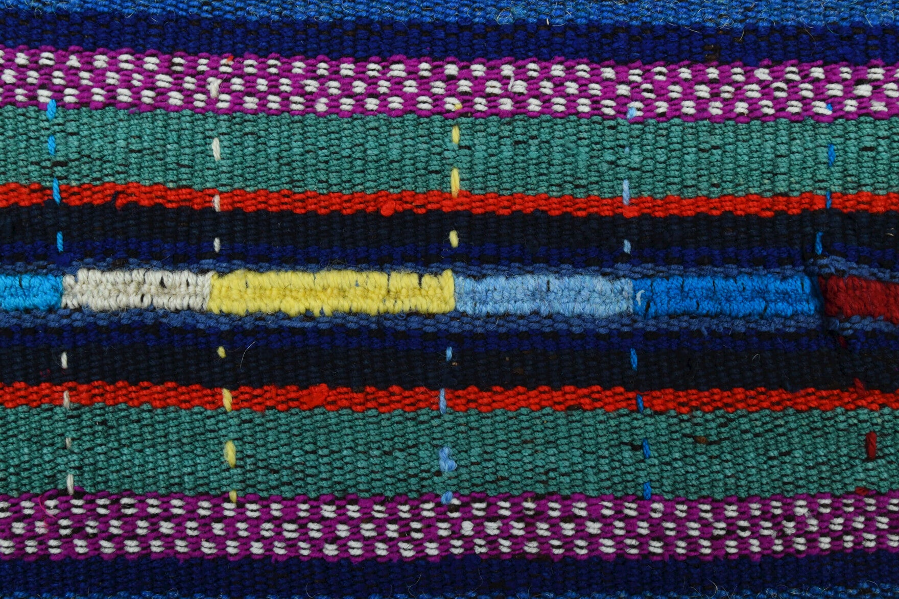 Handwoven flatweave wool kilim from Anatolia, Turkey – Vintage Multi-Color Kilim Rug 8'8" x 12'1"