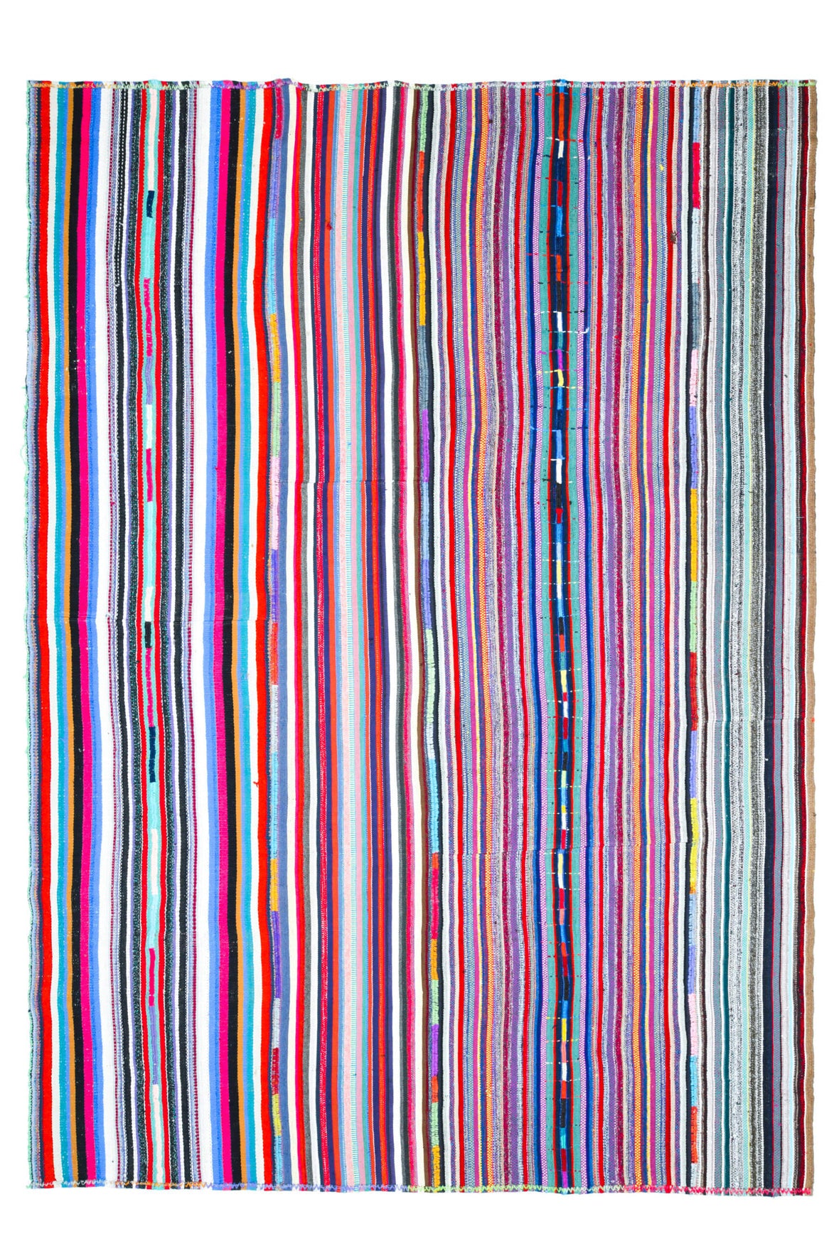 Vintage Multi-Color Kilim Rug