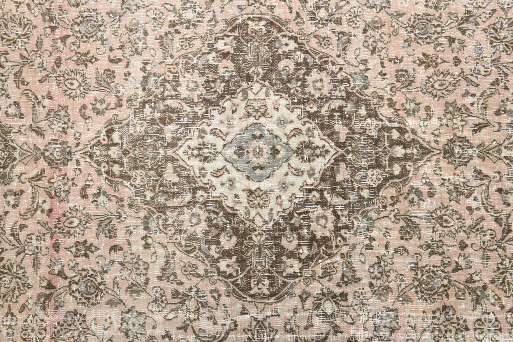 Perge – vintage oriental rug for living room or bedroom, 9'7" x 11'4" (293x346 cm)