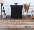 Authentic Anatolian vintage patchwork runner rug (1970s) with oriental design – one-of-a-kind at Fame Rugs
