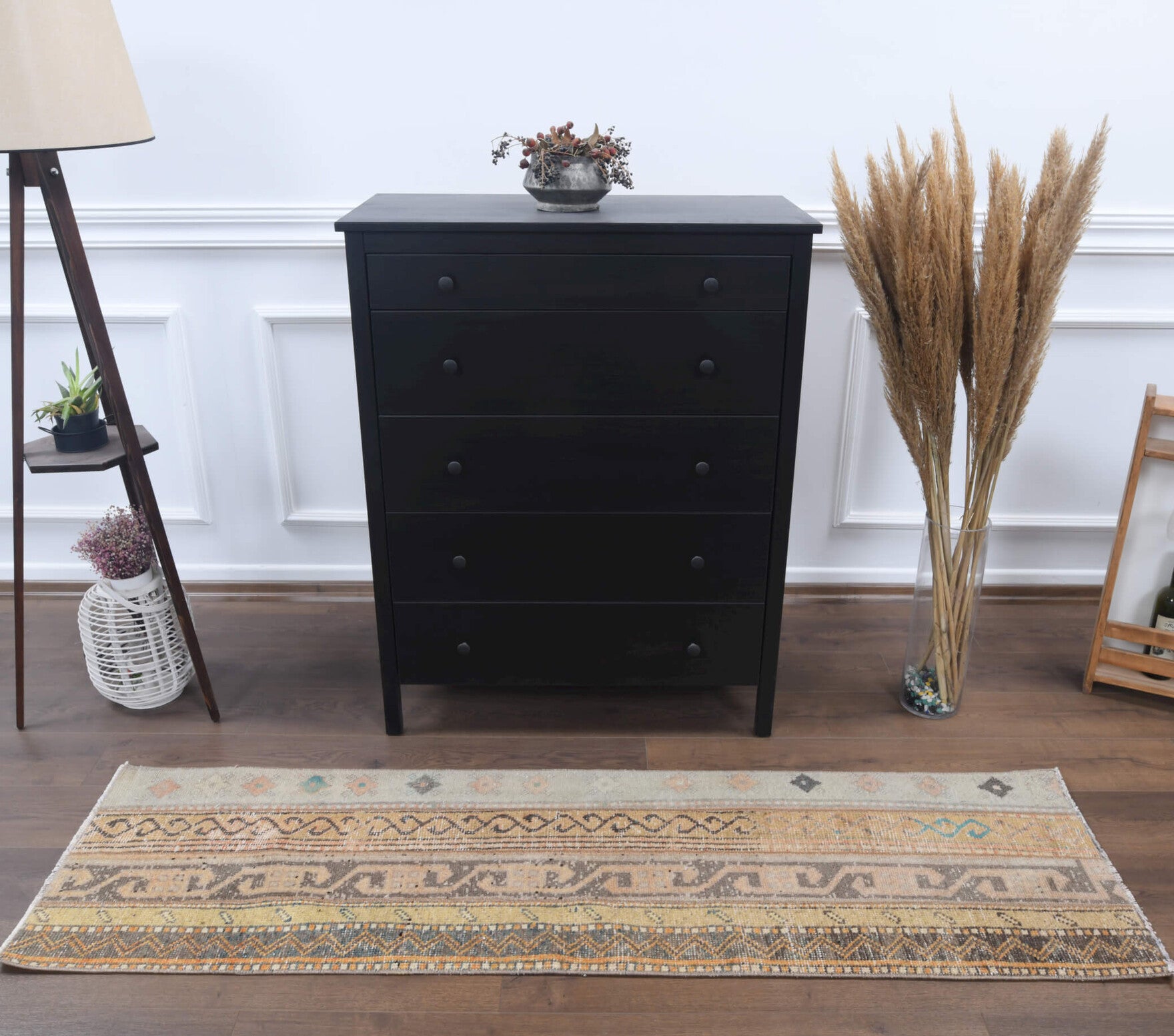 Vintage Patchwork Runner Rug