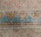 55x175 cm vintage patchwork Anatolian runner rug – Hosyarsu, low pile, wool